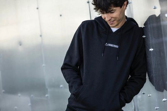 WANDERBIRD Hoodie schwarz