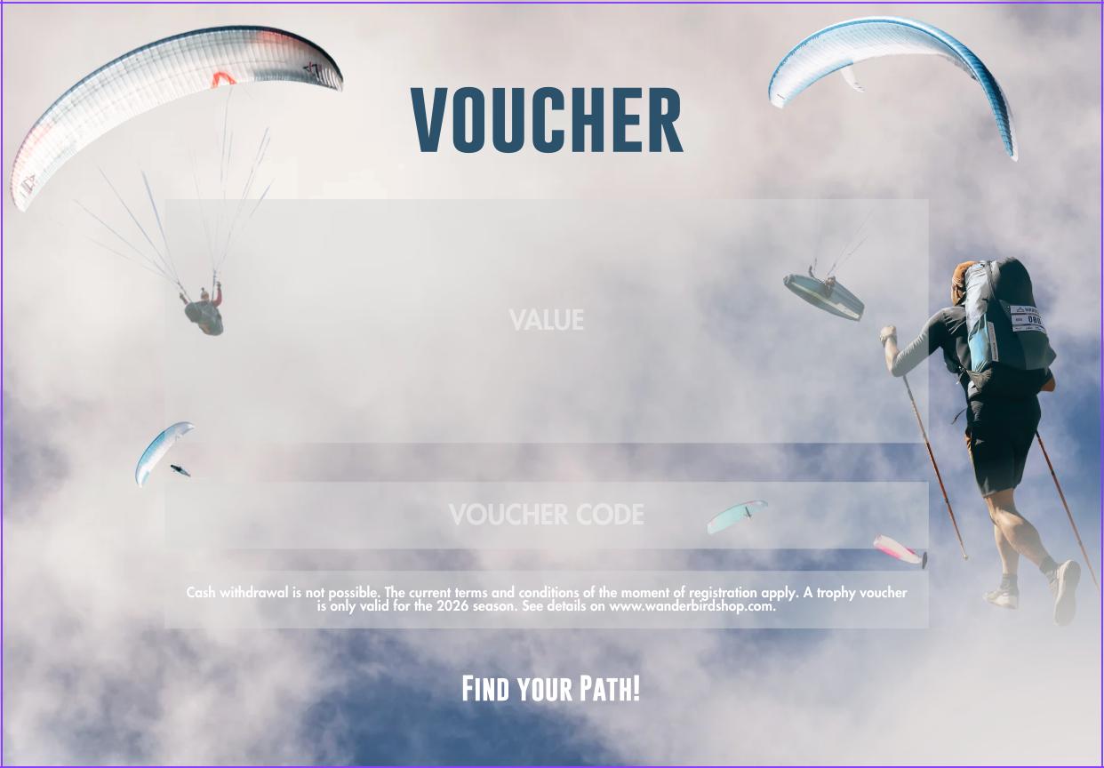 WANDERBIRD Wertgutschein